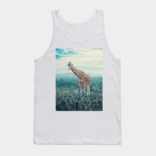 Giraffe in Town Tank Top